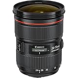 Canon EF 24-70mm f/2.8L II USM - Objetivo para Canon (Distancia Focal 24-70mm, Apertura f/2.8-22, Zoom óptico 3X,diámetro: 82mm) Negro