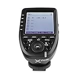 Godox Xpro-N TTL Flash Trigger Disparador de Flash Inalámbrico, 2.4G 1/8000s HSS Convert-Manual Función TCM Transmisor de Flash en Gran Pantalla LCD para Nikon