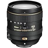 Nikon AF-S DX NIKKOR 16-80 mm 1 - Objetivo (SLR, 17/13, 16 - 80 mm, Nikon, 0,22x, Negro)