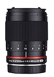 Samyang Reflex f/6.3 300mm Canon M MILC Negro - Objetivo (MILC, 9/9, 0,9 m, Canon EF-M, Manual, 30 cm)