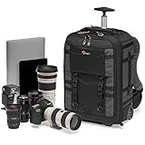 Lowepro LP37272-PWW Pro Trekker RLX 450 AW II - Mochila Convertible Con Ruedas Para Portátil 15'/iPad, Cámaras Sin Espejo - DSLR, Sony, Dron, DJI Osmo, DJI Mavic, Color Gris