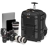 Lowepro LP37272-PWW Pro Trekker RLX 450 AW II - Mochila Convertible-con Ruedas, para portátil 15”/iPad, Cámaras Sin Espejo - DSLR, Sony, Dron, DJI Osmo Pro, DJI Mavic Pro, color Gris