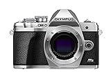 Olympus OM-D E-M10 Mark III S, cámara de 16 megapíxeles, estabilización de Imagen integrada de 5 Ejes, Alta definición LCD, 4K, Wi-Fi, Visor electrónico, Plata