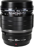 Olympus - M.Zuiko Digital ED 25 mm 1:1.2 Pro Objetivo, Adecuado para Todas Las cámaras MFT, Modelos Olympus OM-D & Pen, Serie G de Panasonic, negro