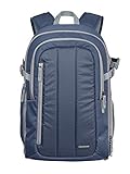 Cullmann Seattle Twin Pack 400 + Mochila, Daypack, Foto Mochila 2 en 1 para DSLR y cámaras de Sistema con Accesorios, azul