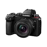 Panasonic DC-S5DNE-K Lumix S5D Cuerpo de Cámara Sin Espejo de Fotograma Completo, 24,2 MP, Grabación 4K 60P, Live View Finder, Monitor De Ángulo Libre, Wi-Fi,con Lente S-R1840E 18-40 mm S,S5D (Nuevo)