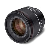 Objetivo Samyang AF 50 mm F1,4 MK2 para Sony E, Hecho para cámaras Full Frame de Sony E, Negro
