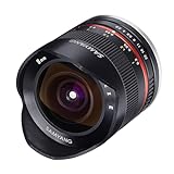 Samyang F1220306101 - Objetivo fotográfico CSC-Mirrorless para Sony E (distancia focal fija 8mm, apertura f/2.8-22 II UMC, Ojo de pez), negro