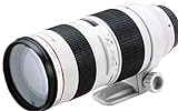 Canon EF 70-200mm f/2.8L USM - Objetivo para Canon (Distancia Focal 70-200mm, Apertura f/2.8-32, Zoom óptico 2.8X,diámetro: 77mm) Blanco