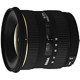 Sigma Wide Angle 10-20mm f/4-5.6 EX DC HSM Autofocus Lens for Digital SLR - Objetivo (0,24m, 102,4°, Negro, 8,35 cm, 7,7 cm, 8,1 cm)