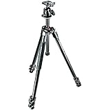 Manfrotto 290 Xtra - Kit trípode de 3 secciones y rótula de bola (aluminio)