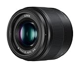 Panasonic Lente Lumix 25 mm F1.7 | H-H025E-K Prime, negro - Compatible con montura Micro 4/3 Panasonic y Olympus