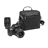 Manfrotto MB MA2-SB-L Advanced² - Bolsa de Hombro, tamaño L, Mediano, para DSLR con Objetivo estándar, con Varios Bolsillos, Enganche para trípode, Correa de Hombro extraíble y Tela revestida