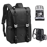 K&F Concept Mochila Fotografía, Beta Mochila de Cámara Multifuncional,20L Mochila Fotográfica Impermeable para Cámaras, DSLR, Lentes, Portátil, Tablet, Trípode, DJI Drone y Otros Equipos Fotográficos