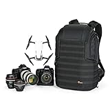 Lowepro ProTactic 450 AW II versión previa, Black Pro Mochila Modular para Portátil hasta 15 pulg., Tablet, Canon/Sony Alpha/Nikon DSLR, CSC Sin Espejo y Drones dji Mavic LP37177-GRL, Negro