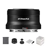 7Artisans AutoFocus Lente de Marco APS-C de 27mm F2.8, Gran Apertura F2.8, Compatible con Apertura automática/Manual y reconocimiento Facial/Ojo, Compatible con Nikon Z Mount Z50/Z30