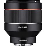 Samyang SA7072, Objetivo, Negro, 85 mm, F1.4 Fe E