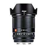 VILTROX 13mm F1.4 f/1.4 Objetivo de Enfoque Automático Objetivo Principal de Gran Angular APS-C de Gran Apertura para Sony E-Mount A6500 A6400 A6300 A6000 A7RⅣ A7RⅢ A7Ⅲ A7RⅡ A7Ⅱ A7S A7R A7 A9 A9II