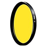 B+W 25.5mm Dark Yellow SC (023) - Filtro para cámara (2,55 cm, Negro, Amarillo)