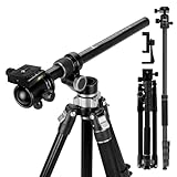 Rollei Tripod C5i - Tripode de Aluminio, Arca Swiss compatible, Titanio