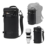 Lowepro ProTactic LCS 13 x 32 III Camera Lens Case, Camera Lens Pouch Bag, Fits 300mm F/2.8, for DSLR and Mirrorless Cameras, Vol-5L Dim: 32x13x13cm, Camera Bag for Photographer/Videographer