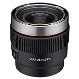 Rokinon Lente de Enfoque automático Cine de Gran Angular de 24 mm T1.9 de Marco Completo para Sony E (CAF24-NEX)