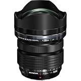 Olympus Objetivo M.Zuiko Digital ED 7-14 mm F2.8 Pro, Zoom Gran Angular, Apto para Todas Las cámaras MFT (Modelos Olympus OM-D & Pen, Serie G de Panasonic), Negro