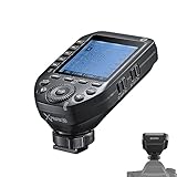 Godox XproII-S 2.4G Flash Trigger Transmisor Compatible con Cámaras Sony, Conexión Bluetooth HSS 1/8000s, diseño de Pantalla LCD 5 Botones de Grupo dedicados 11 Funciones Personalizables