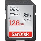 SanDisk Ultra 128GB SDXC Memory Card, Up to 120 MB/s, Class 10, UHS-I, V10