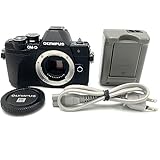 Olympus OM-D E-M10 Mark III cámara de sistema Micro Cuatro Tercios, 16 megapíxeles, estabilizador de Imagen, Visor electrónico, vídeo 4K, Negro