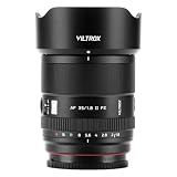 VILTROX 35mm F1.8 f/1.8 II FE Objetivo de Enfoque Automático Gran Angular de Marco Completo de Gran Apertura Compatible con Cámaras Sony E-Mount sin Espejo Alpha a7 a7II a7III a7R a7RII a7RIII a7RIV