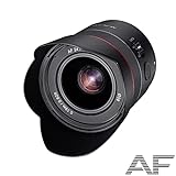 Samyang Objetivo AF 24 mm F1.8 Sony FE Tiny para ASTROFOTOGRAFIA – Autoenfoque Completo y Gran Angular APS-C para Sony E, FE, E-Mount para Sony Alpha A9 A7 A7c A6000 A5000 Nex, Negro