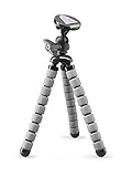 Cullmann Alpha 655 Flexible Mini trípode Incluye Rótula y schnellkupplungsplatte Sistema, 25 cm Gris