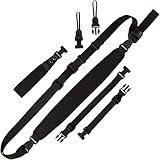 OP/TECH USA Super Classic 1001001 Combo Kit de Correa para cámara, Color Negro Unisex Adulto