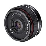 Samyang AF 35mm F2.8 autofocus gran angular para Sony E-mount lens bayonet black (autofocus, apto para formato completo y APS-C, UMC, IF, diámetro del filtro 49mm