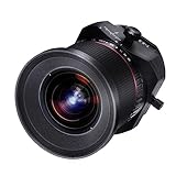 Samyang MF 24mm F3.5 T/S para Sony E - Tilt Shift lente gran angular APS-C y formato completo, enfoque manual, distancia focal fija para cámara Sony con montura E, para Sony A9 A7 A1 Alpha 6000 series