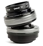 Lensbaby - Composer Pro II con Sweet 35 Lens - para Fuji X - Sweet Spot of Focus - Desenfoque de ensueño - Perfecto para paisajes y retratos ambientales