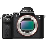 Sony Alpha 7 II - Cámara evil de fotograma completo (24.3 Megapíxeles, enfoque automático híbrido rápido, estabilización de imagen óptica de 5 ejes, grabación de vídeos en formato XAVC S), negro