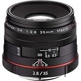 PENTAX Lente Limitada HD PENTAX-DA35mm F2.8 Macro Limited Negro K-Mount APS-C 21450