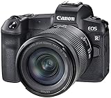 CANON EOS R Cámara Mirrorless + Objetivo RF 24-105mm F4-7.1 IS STM, Cámara EVIL Full Frame (30,3 MP) -6 EV, Vídeo 4K 25 fps, Dual Pixel CMOS AF, Pantalla Táctil de Ángulo Variable, Negro