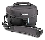Cullmann - 93706 - Panama Vario 200 Bolsa para cámara, negra - se adapta a equipos fotográficos medianos - dimensiones interiores: 140x90x70mm - repelente al agua