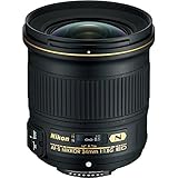 Nikon AF-S 24mm F1.8 G - Objetivo para Nikon (Distancia Focal Fija 24mm, Apertura f/1.8) Color Negro