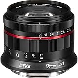 Meike Optics MK - Objetivo (50 mm, f1.7, Enfoque Manual) Canon RF
