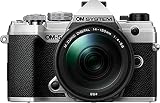 OM System OM-5 Cámara réflex Micro Four Thirds con Objetivo M.Zuiko Digital 14-150mm F4-5.6 II, Sensor Live Mos 20 MP, estabilización 5-Ejes, IP53, Negro/Plata