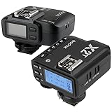 GODOX - Juego de transmisores X2 y Receptor X1 Compatible con Nikon - 5 tamaños y 32 Canales - Sincronización de Alta Velocidad hasta 1/8000s