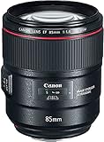 Canon EF 85mm F/1.4L IS USM - Teleobjetivo para cámara (Longitud Focal 85 cm, f/1.4, estabilizador de Imagen de 4 Pasos, Enfoque automático) Negro