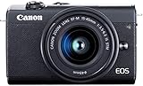 Canon EOS M200 - Cámara Mirrorless de 24.1 MP (EF15-45mm f/3.5-6.3 IS STM), Negro
