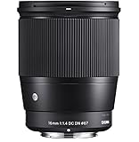 Sigma 16 mm F1.4 DC DN Contemporary - Objetivo para Sony E, color negro