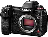 Panasonic Lumix DC-S1HE-K Cámara Sin Espejo, Grabación De Vídeo 6K con Pantalla Abatible (Captura De Imagen Completa, Grabación Interna 4:2:2 De 10 bits, Sólo Cuerpo De Cámara, Negro)