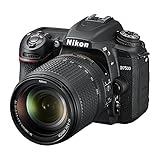 Nikkon D7500 - Cámara réflex digital de 20.9 Mp (pantalla LCD 3.2', 4K/UHD, SnapBridge, Bluetooth, Wifi) color negro - kit con objetivo AF-S DX 18-140 mm f/3.5-5.6G ED VR